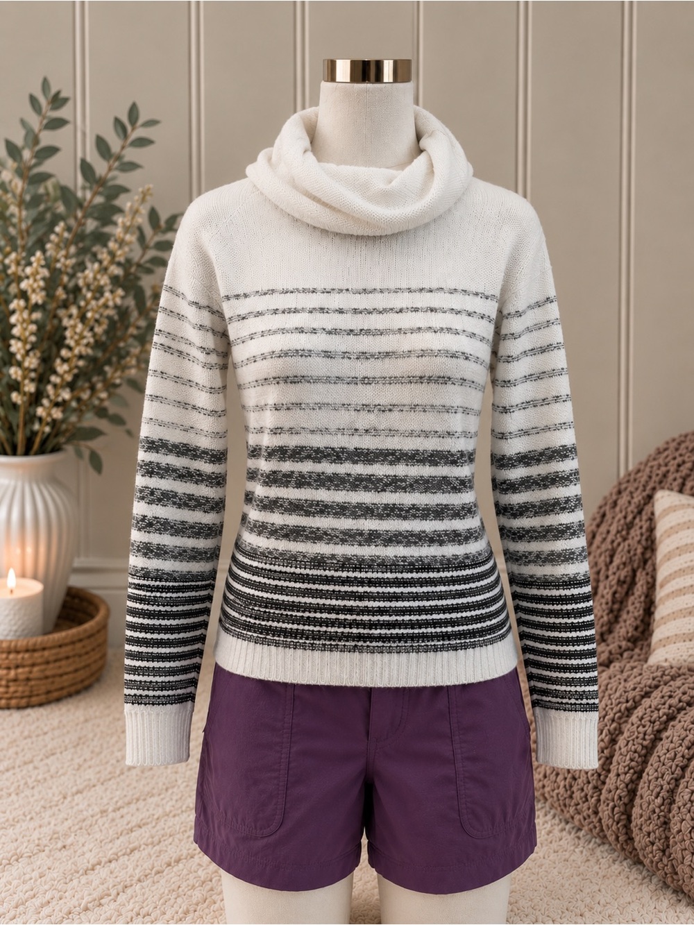 Women’s Cowl Neck Sweater